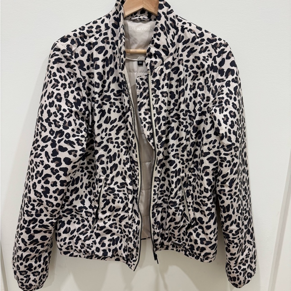 Ilse Jacobsen Leopard Print Women's Jacket